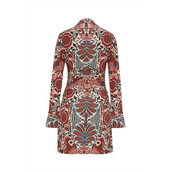 NEW CARA CARA shirley mini dress in turtledove luxor - Picture 4 of 4